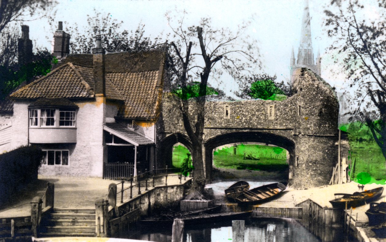 Pulls Ferry, Norwich, Norfolk, 1926. od Cavenders Ltd