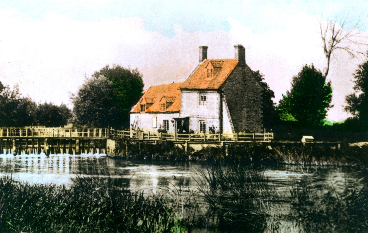 Rushey Weir, řeka Temže, 1926. od Cavenders Ltd