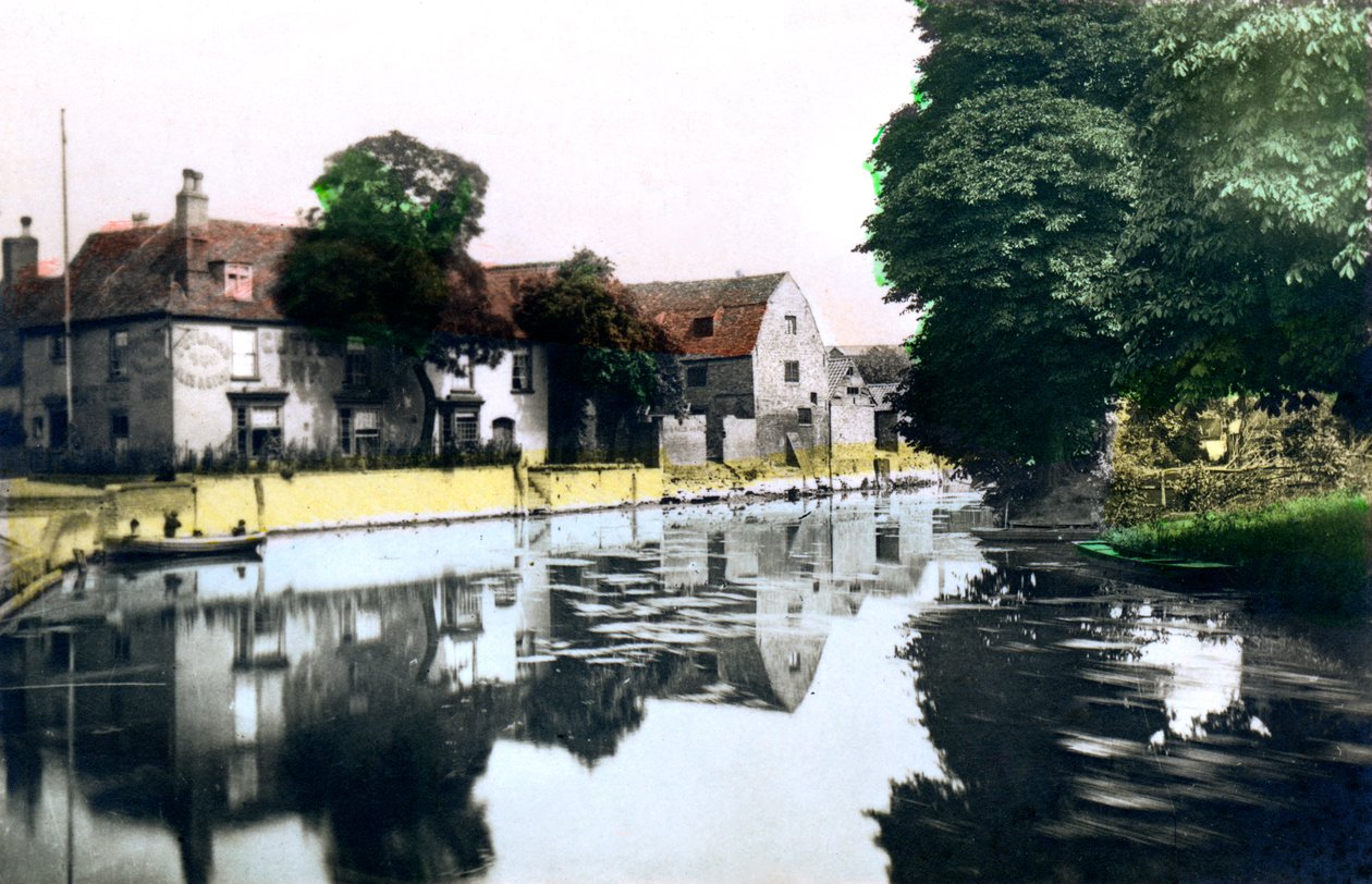 Řeka Ouse v Ely, Cambridgeshire, 1926. od Cavenders Ltd