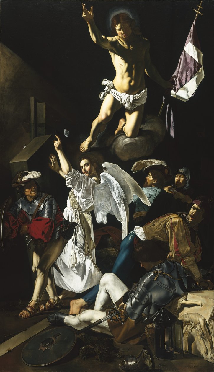 Vzkříšení, 1619-20 od Cecco de Caravaggio