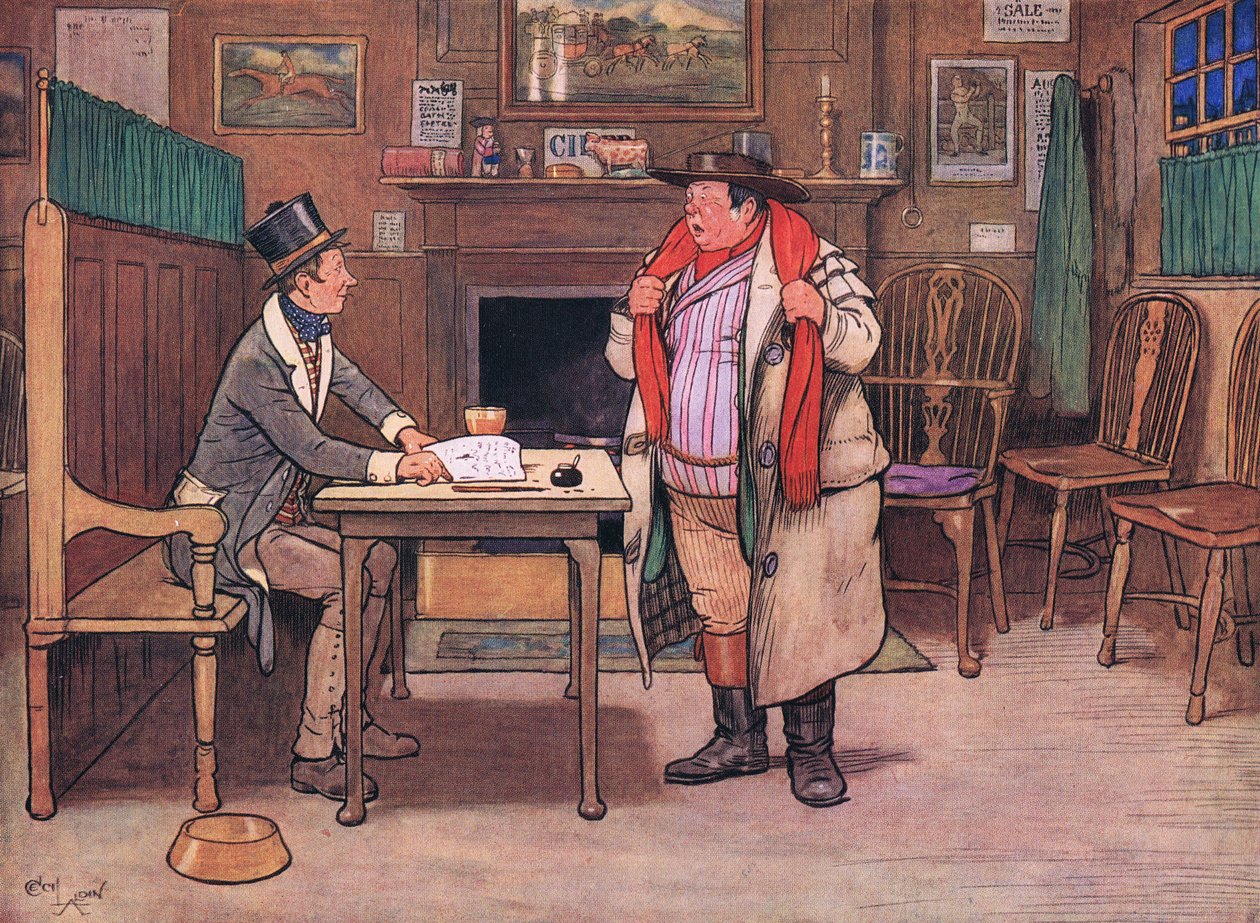 Co! zeptal se pan Weller, zjevně zděšen slovy, které valentýnka odpověděla Sam od Cecil Charles Windsor Aldin