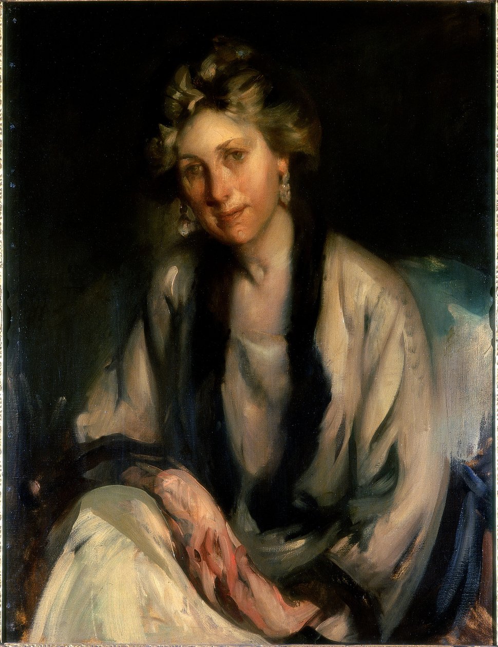 Portrét dámy od Cecil William Rea