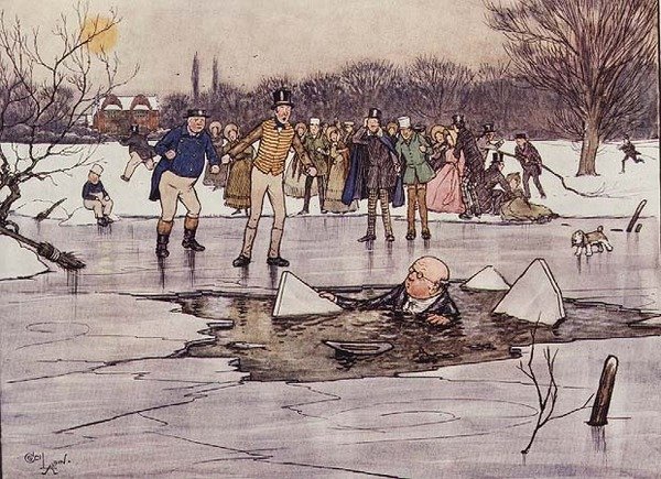 Zlomený led od Cecil Charles Windsor Aldin