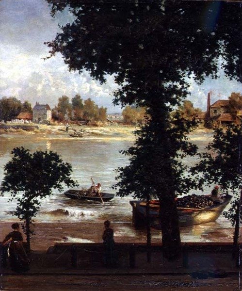 Chelsea Embankment od Cecil Gordon Lawson