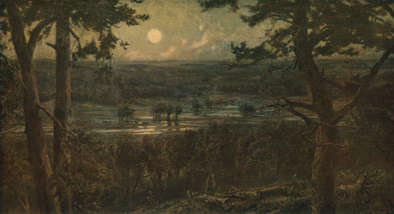 Srpnový měsíc, 1880, c1930. od Cecil Gordon Lawson