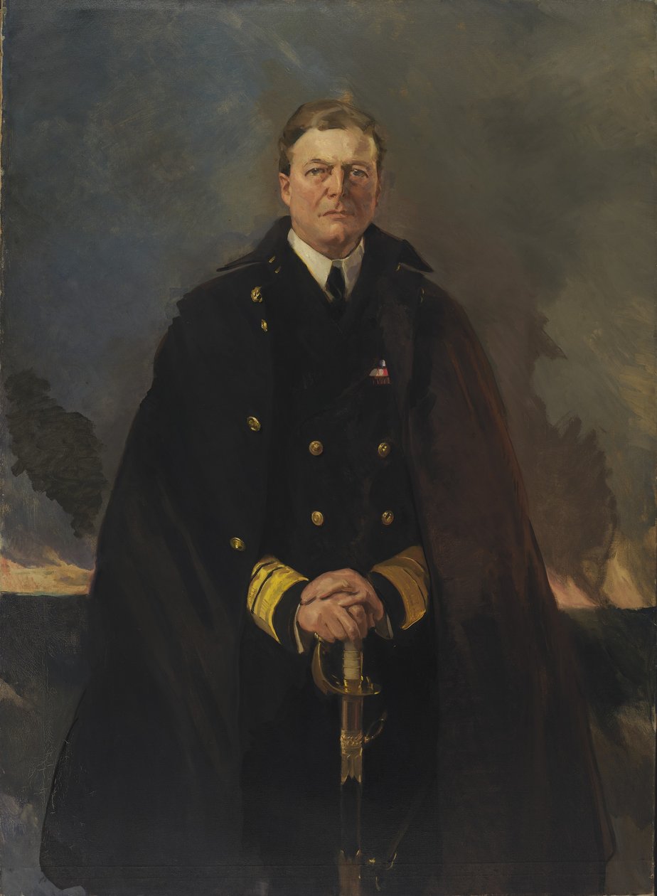 Admirál sir David Beatty, lord Beatty od Cecilia Beaux