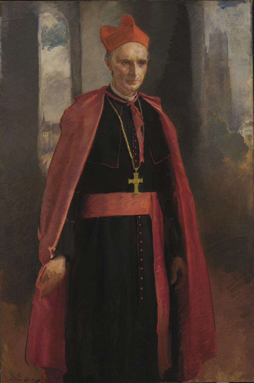 Kardinál Mercier od Cecilia Beaux
