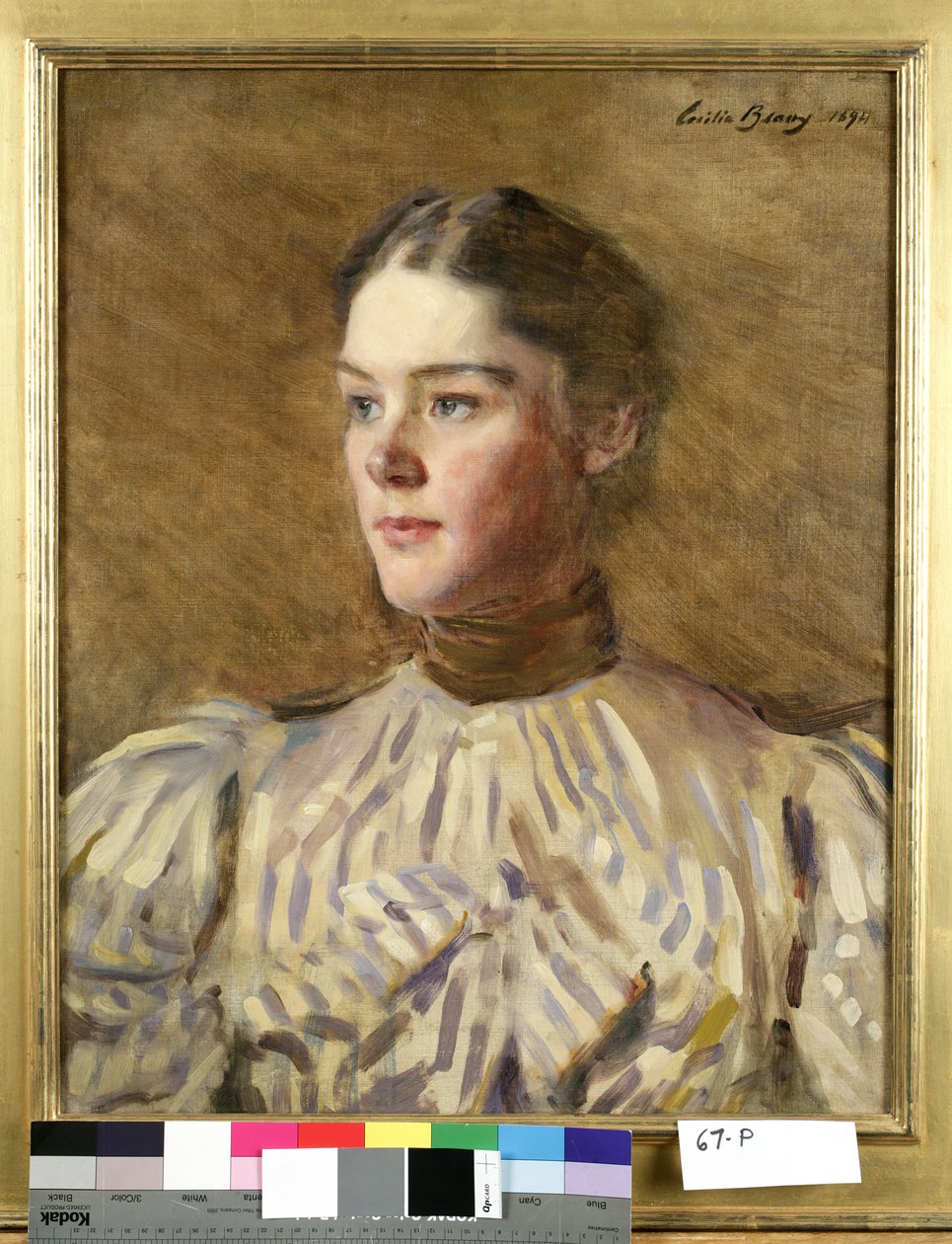 Autoportrét, 1894 od Cecilia Beaux