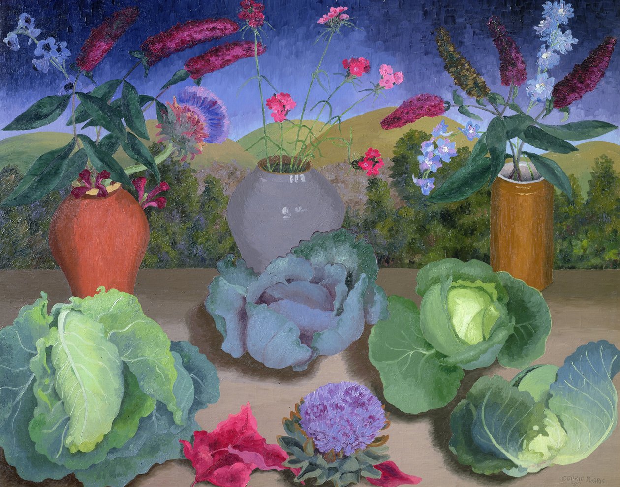 Zelí od Cedric Morris