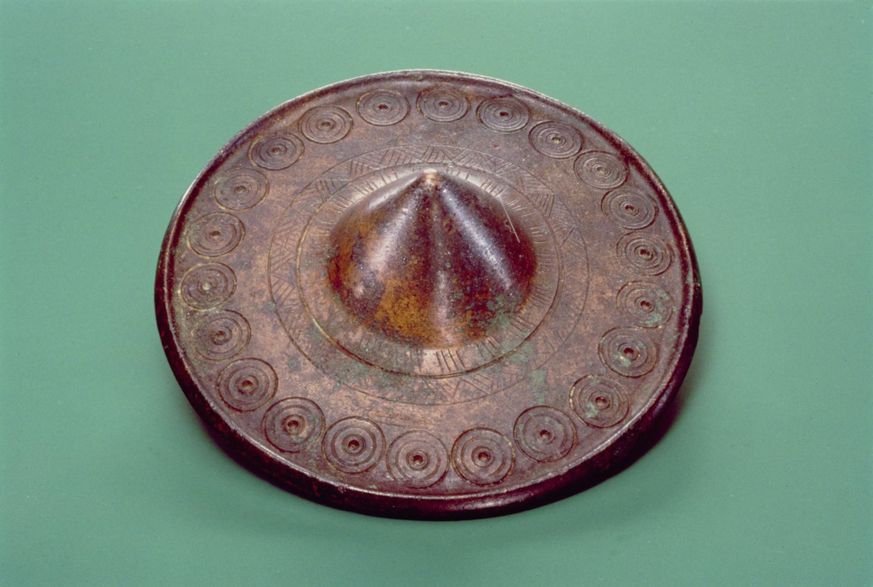Vyřezávaná špendlíková hlava, z Irska, cca 700 př. n. l. (bronz) od Celtic