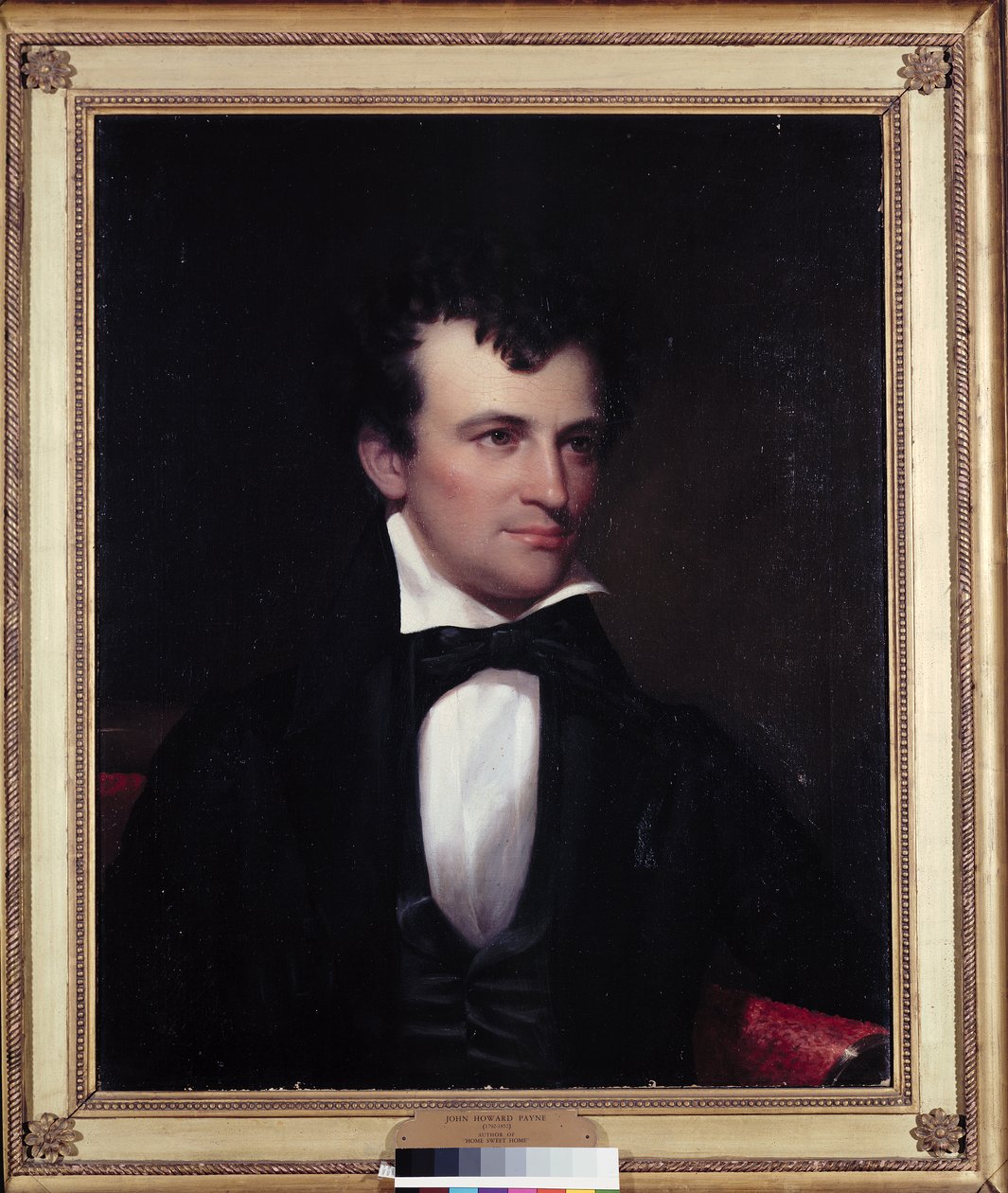 John Howard Payne olej na plátně od Cephas Giovanni Thompson