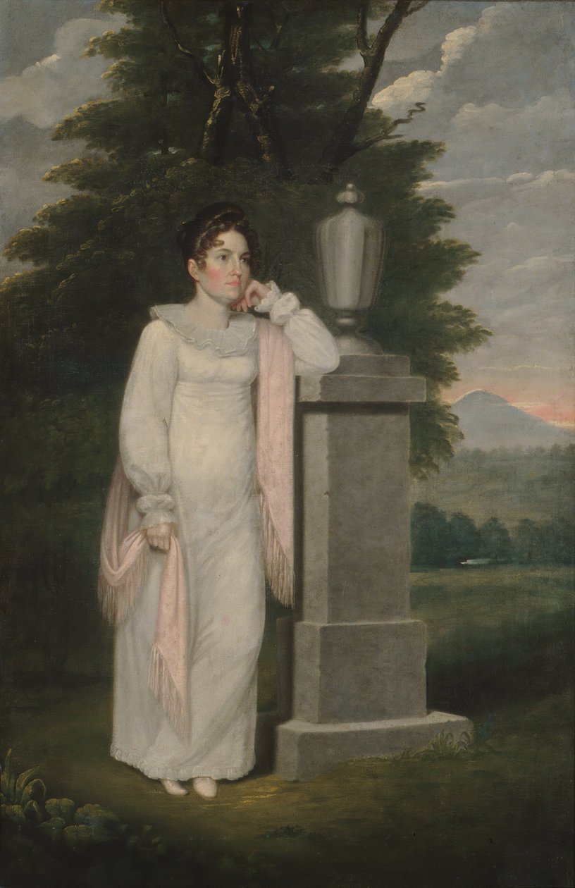 Paní Cephas Thompson Olivia Leonard, ca. 1810-20. od Cephas Thompson