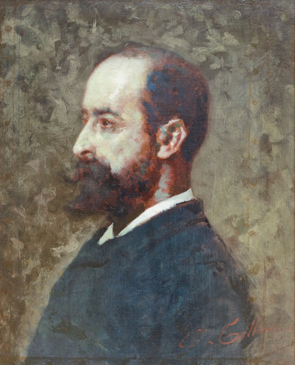 Portrét Ambrogia Raffeleho od Cesare Tallone