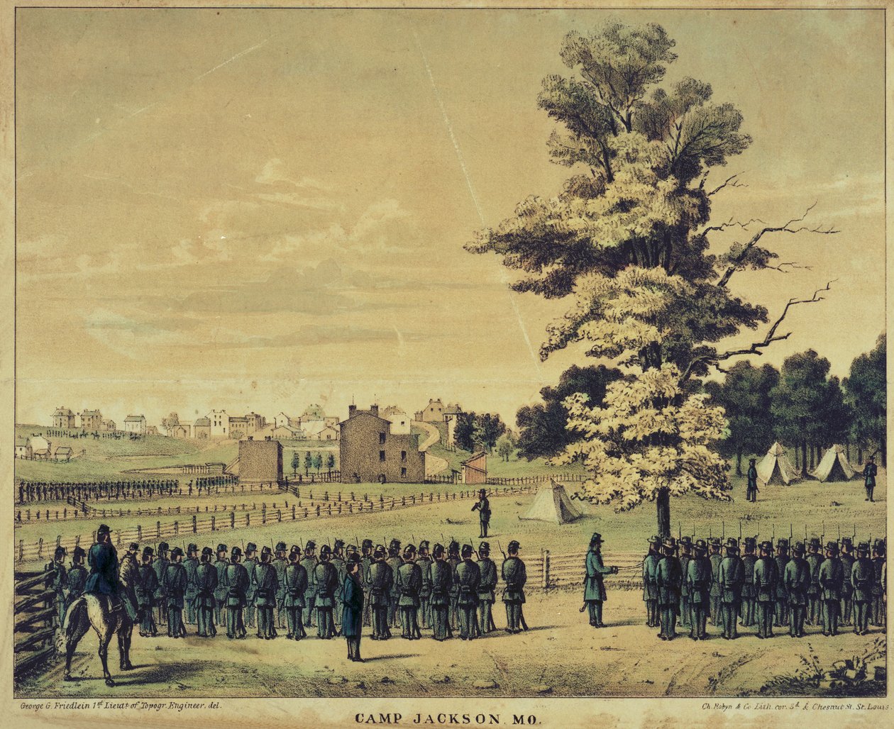Camp Jackson, MO. od George G. Friedlein