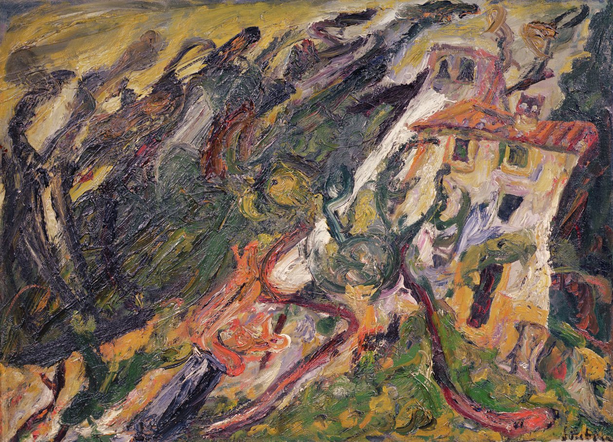 Gorge de Loup sur Vence, kolem roku 1923 od Chaim Soutine