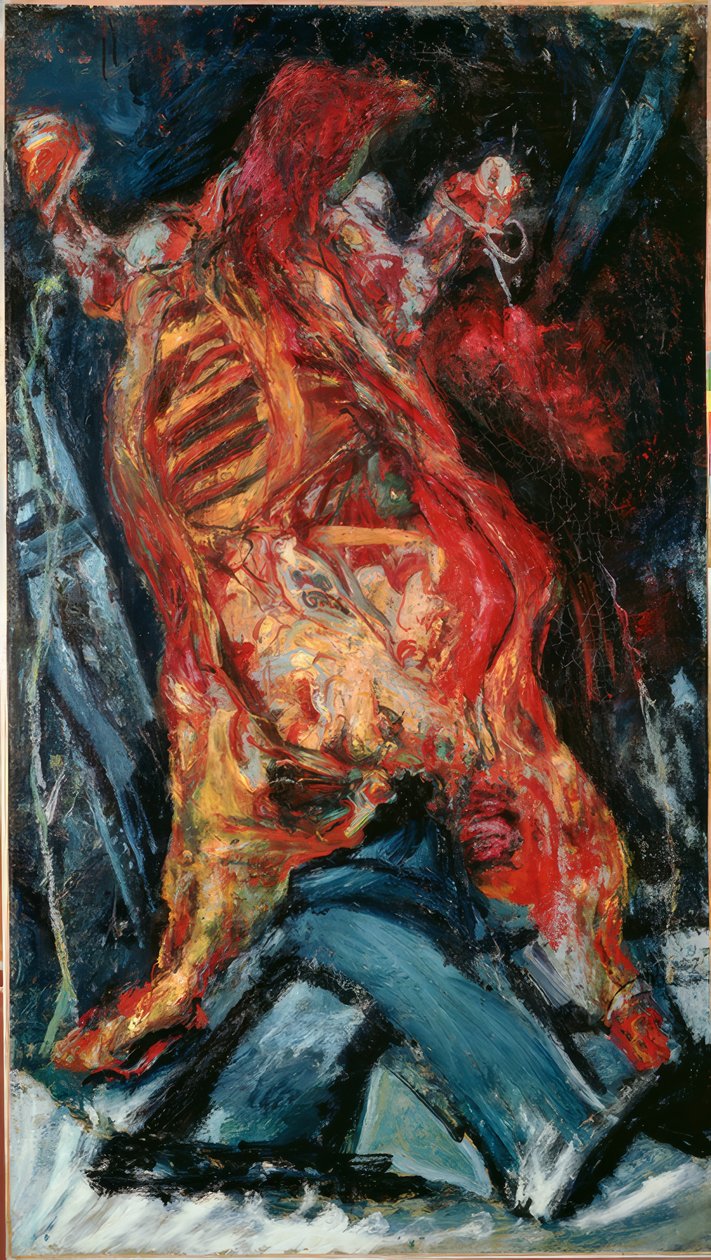 Stažené hovězí maso od Chaim Soutine