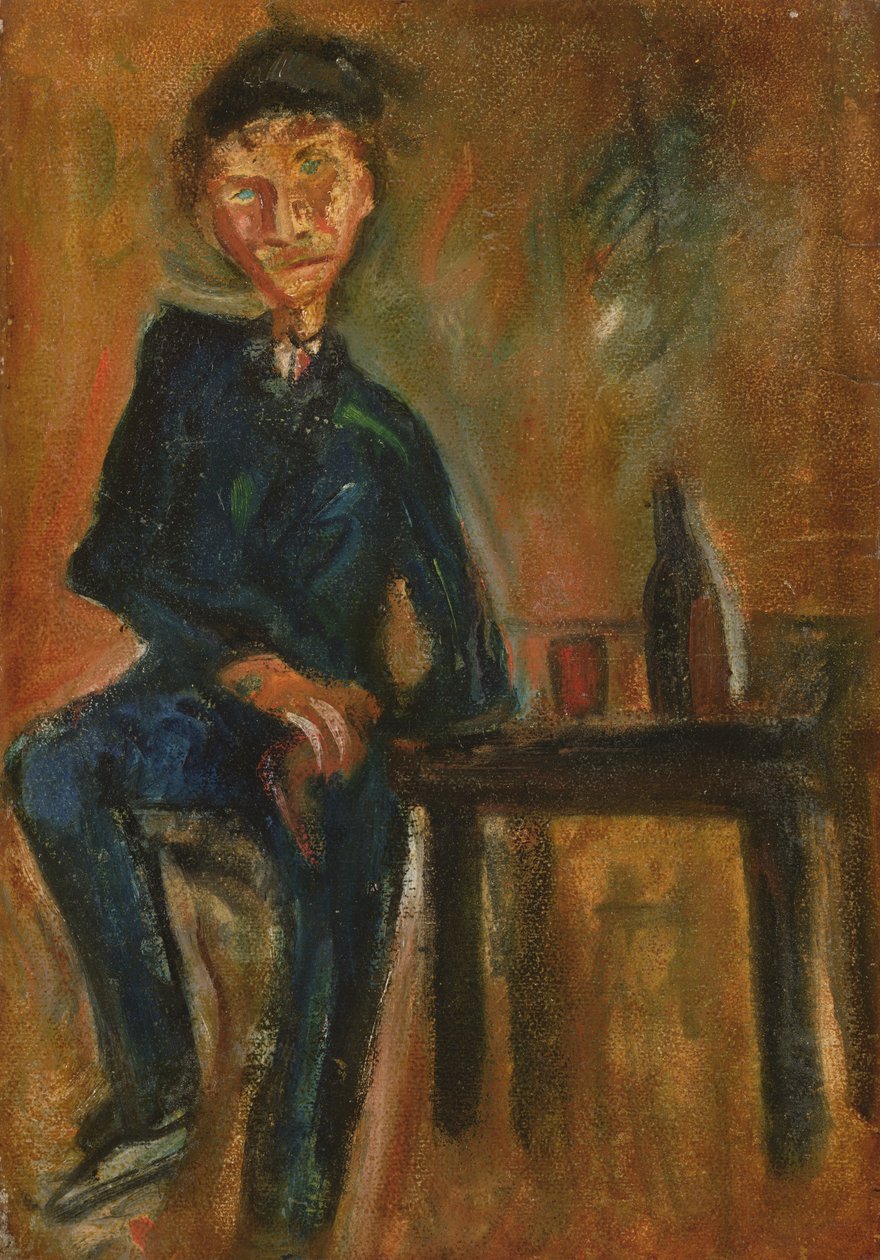 Portrét monsieur Almenar, asi 1920 od Chaim Soutine
