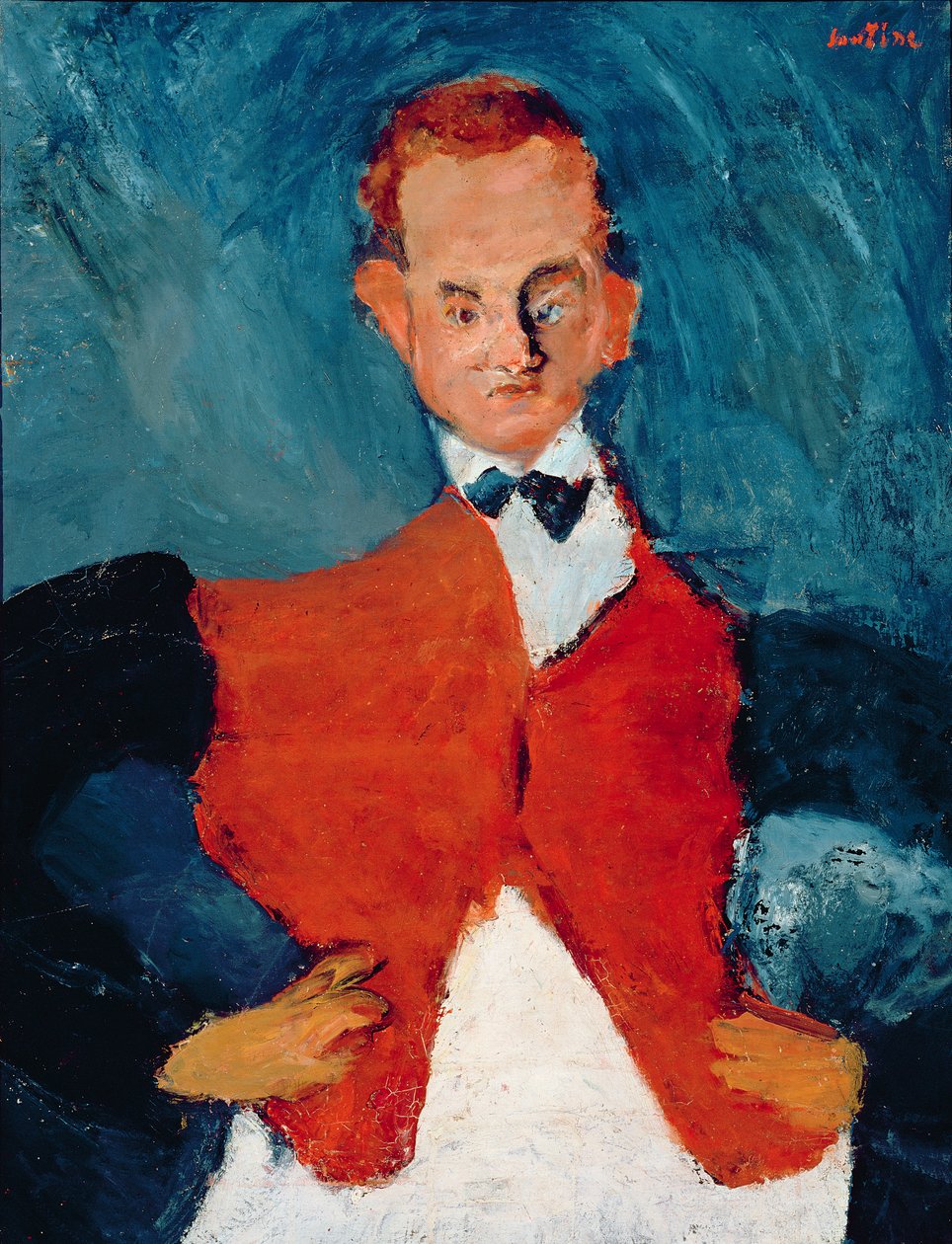 Pokojová služba číšník od Chaim Soutine