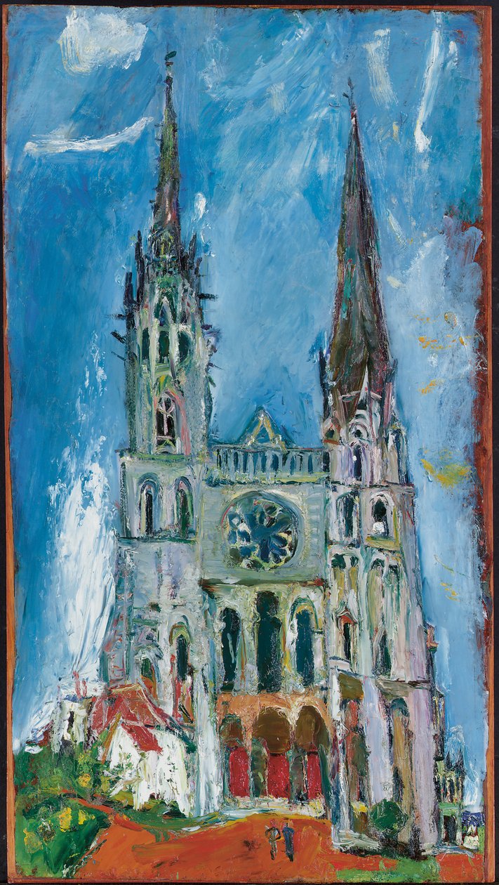 Katedrála v Chartres, 1933 od Chaim Soutine