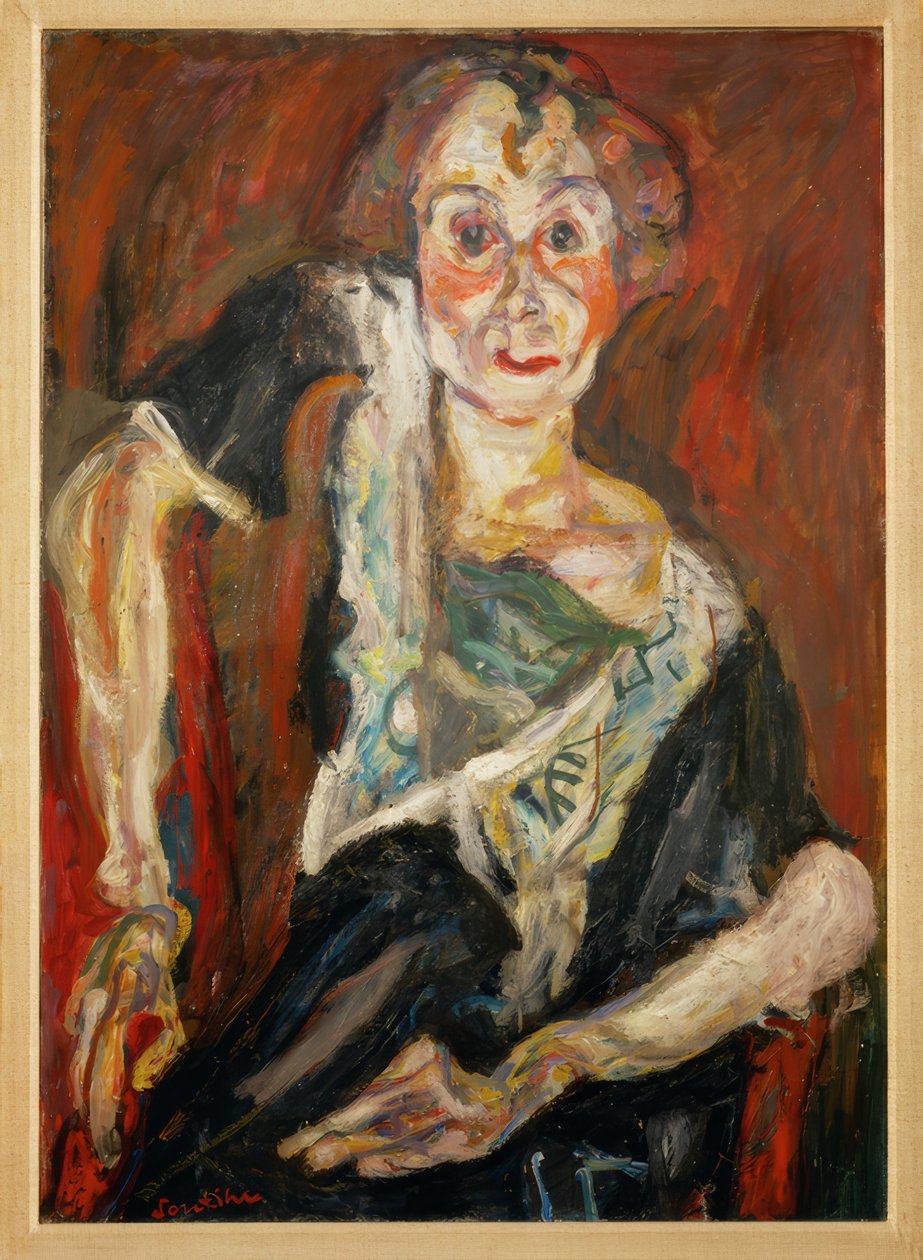 Stará herečka od Chaim Soutine