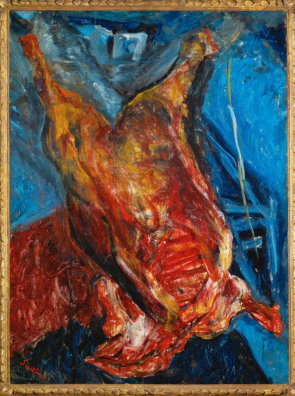 Zabitý vůl od Chaim Soutine