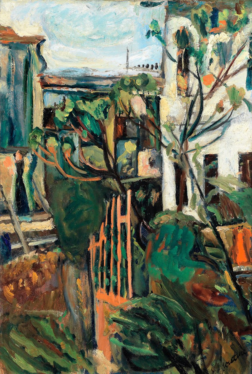 Dům nedaleko Paříže od Chaim Soutine