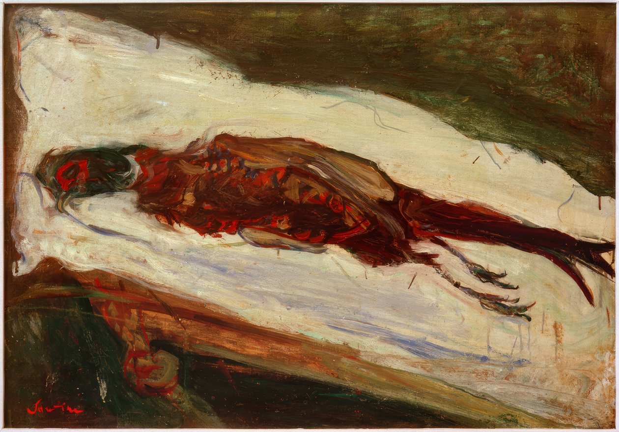 Mrtvý bažant (Toter Fasan) od Chaim Soutine
