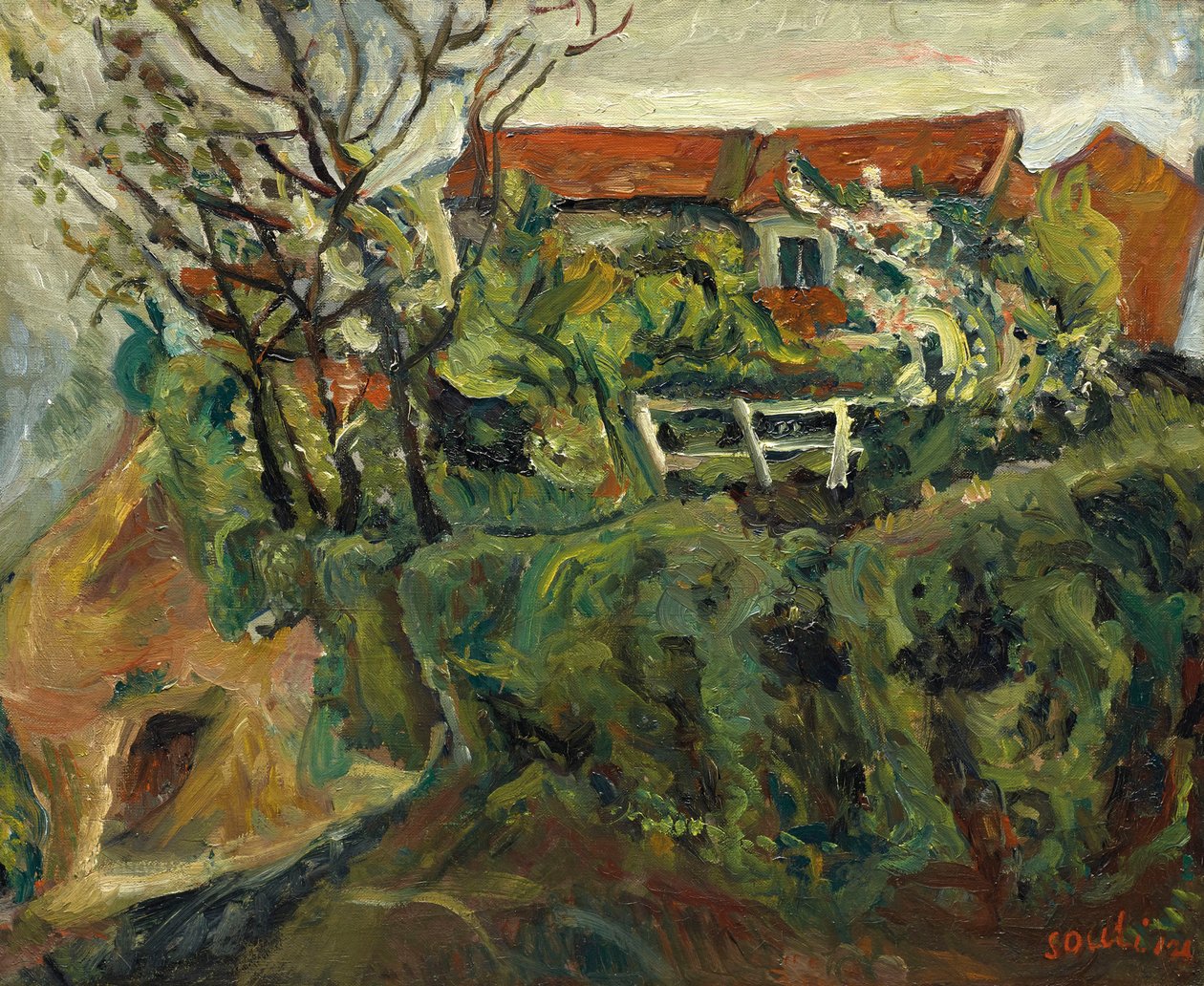 Domy v krajině, cca 1918-1919. od Chaim Soutine