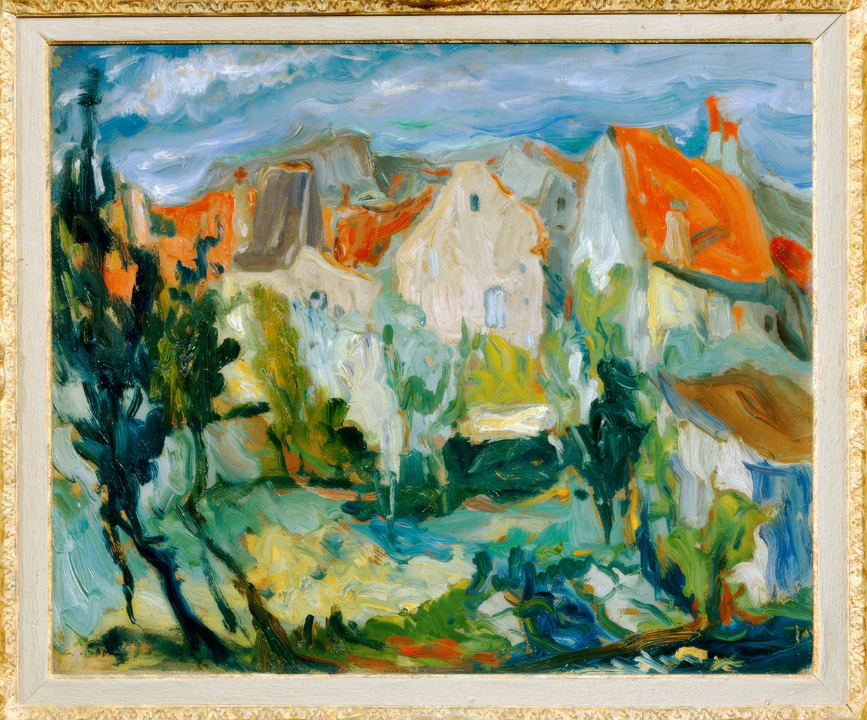 Krajina v Cagnes od Chaim Soutine