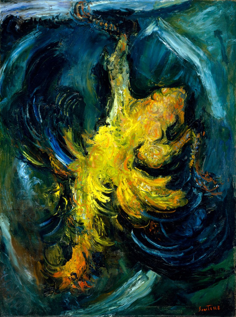 Kuře, kolem roku 1926 od Chaim Soutine