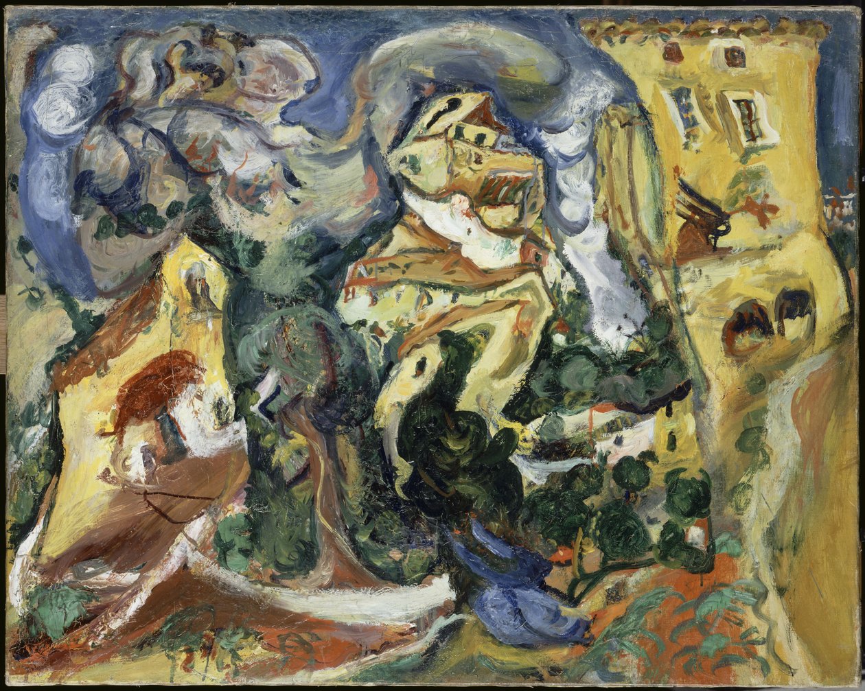 Vesnice, asi 1923 od Chaim Soutine