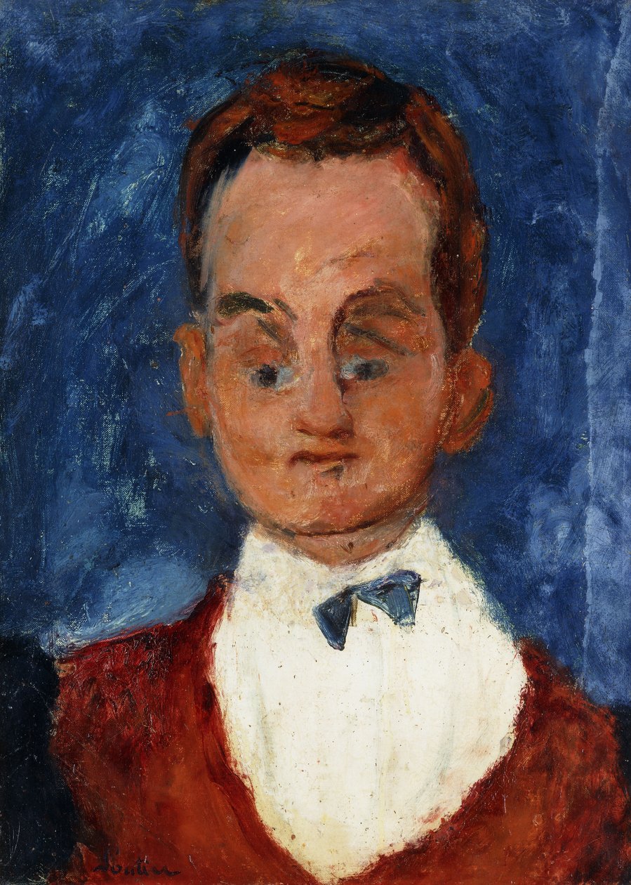 Komorník; Manservant, kolem roku 1927 od Chaim Soutine