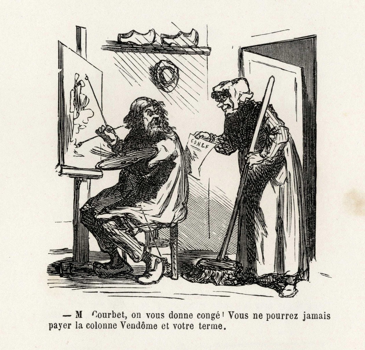 Pařížská kronika (Cham) od Amédée de Noé