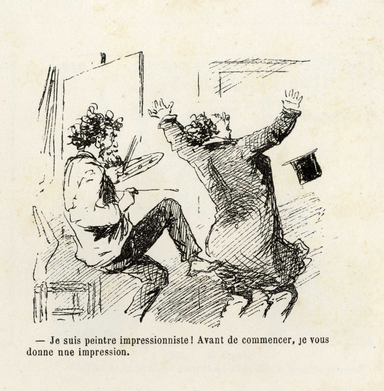 Pařížská kronika (Cham) od Amédée de Noé