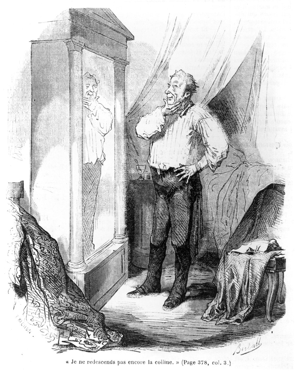 "Ještě nelezu z kopce od Charles Albert d Arnoux Bertall