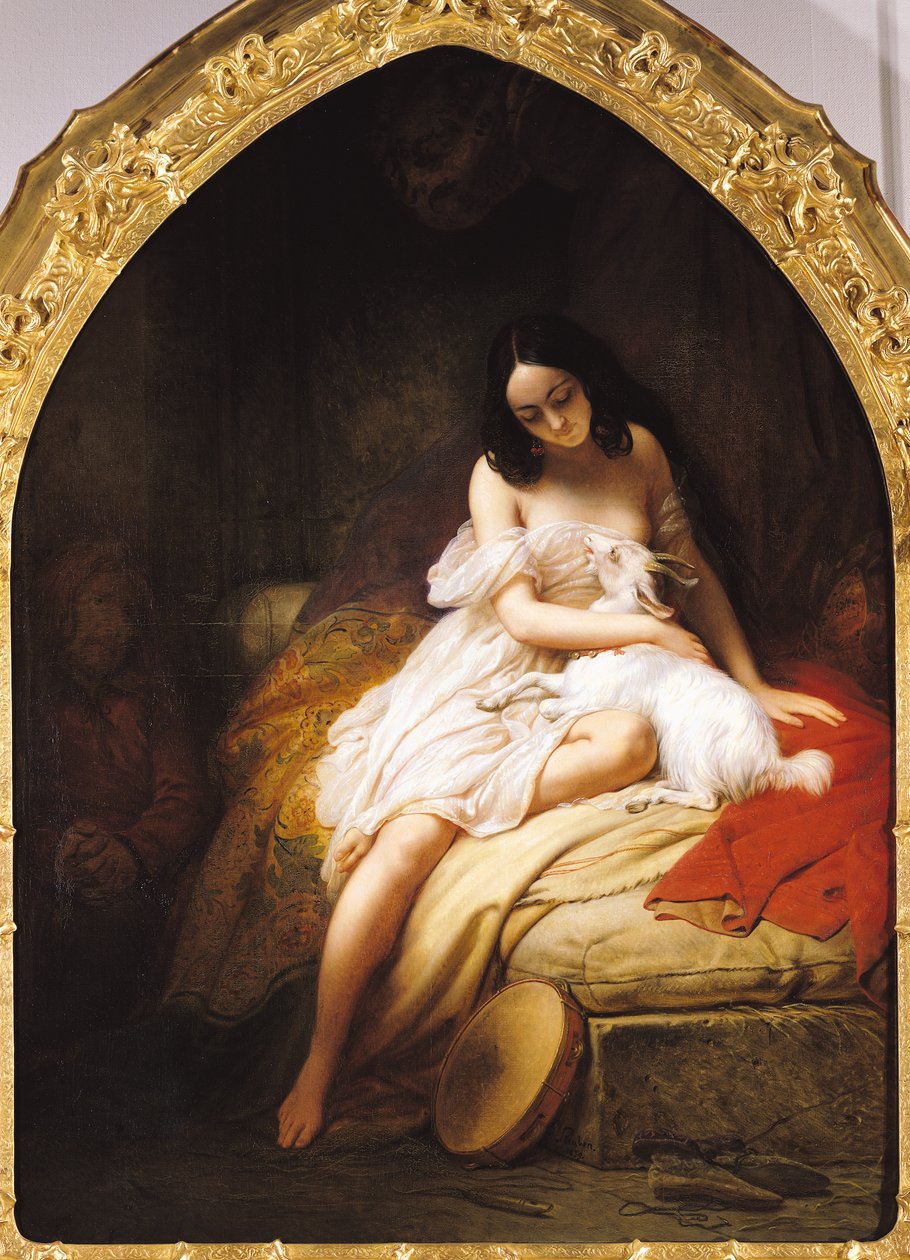 Esmeralda, 1839 od Carl von Steuben