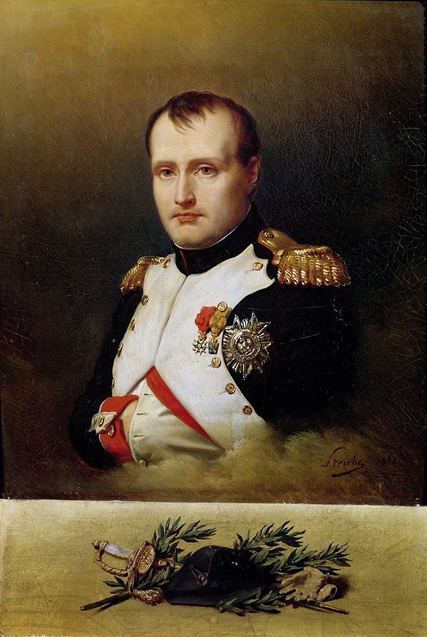 Portrét Napoleona I. (1769-1821) 1812 od Carl von Steuben