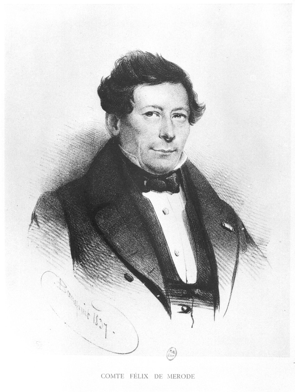 Hrabě Felix de Merode (1791-1857) 1837 od Charles Baugniet