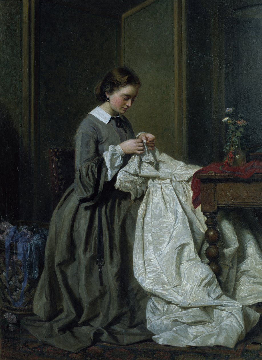 Švadlena od Charles Baugniet