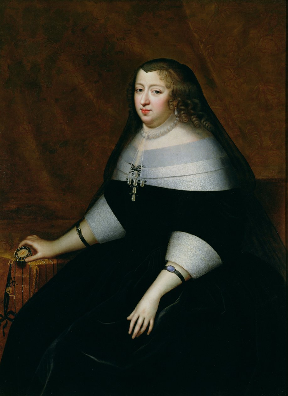 Portrét Anny Rakouské (1601–1666) od Charles Beaubrun