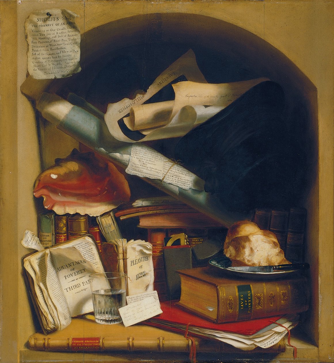 Skříň chudého umělce, kolem roku 1815 od Charles Bird King