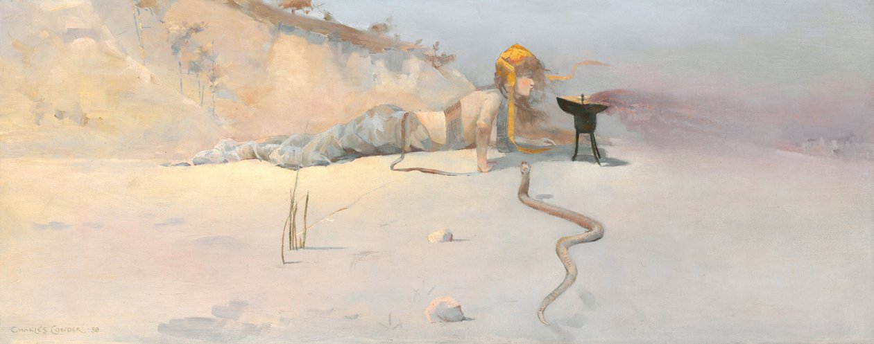 Horký vítr od Charles Edward Conder