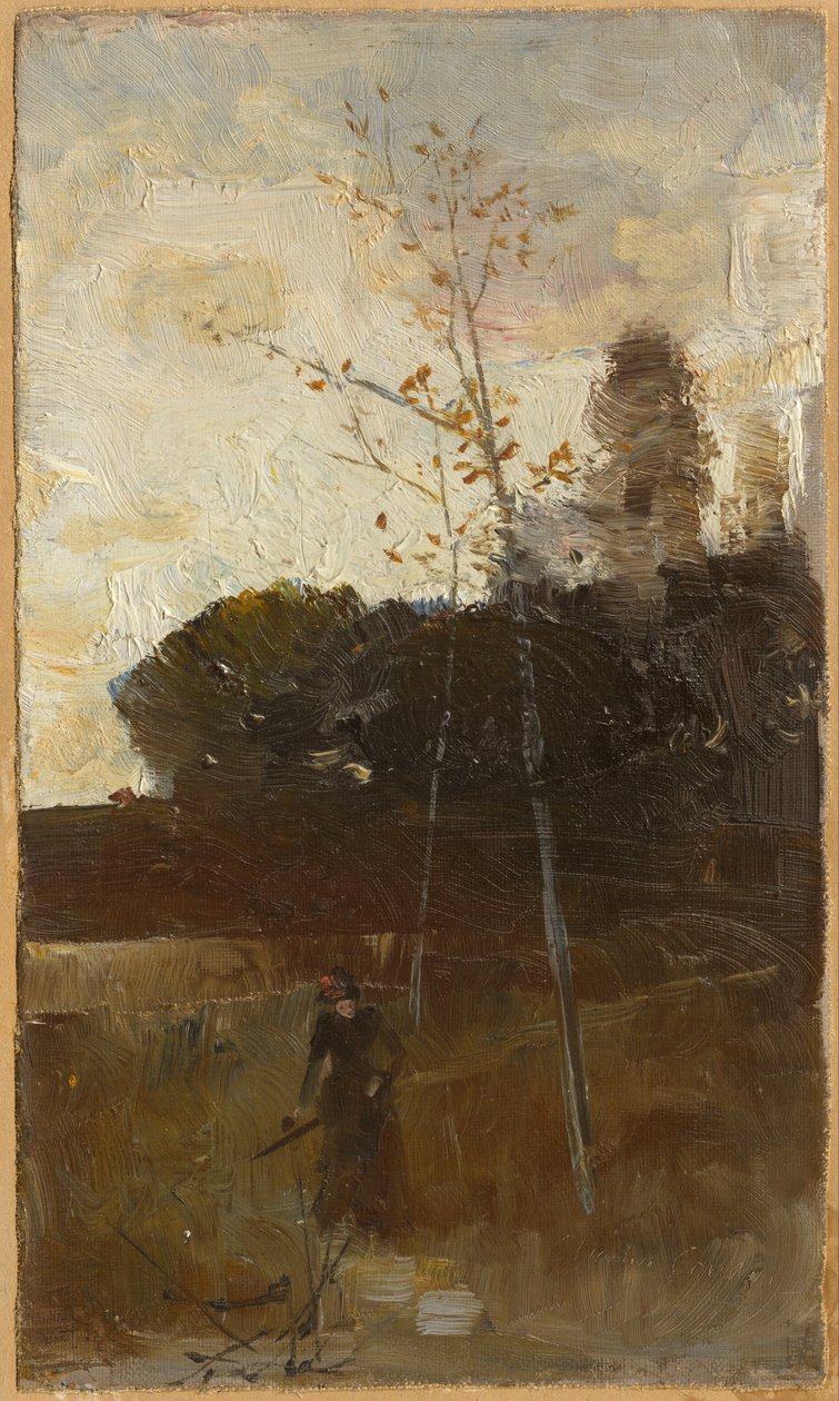 Cesta z lesa od Charles Edward Conder