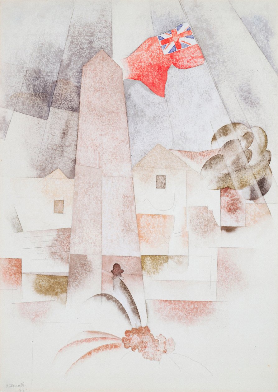 Pomník, Bermudy od Charles Demuth