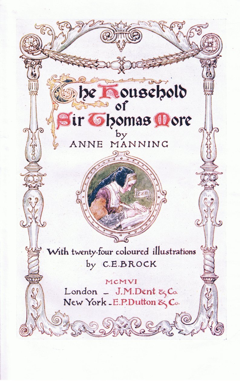 Titulní strana od Charles Edmund Brock