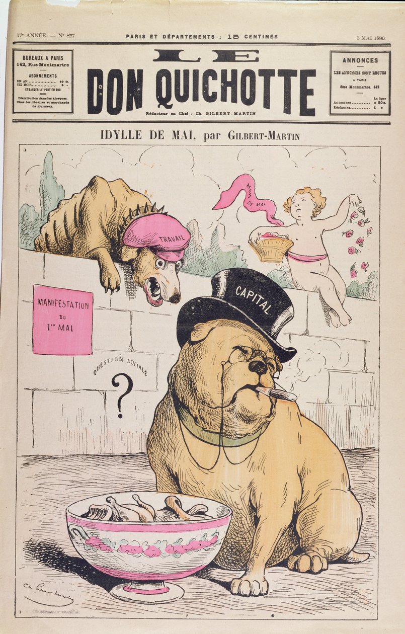 Ilustrace na obálce republikánského časopisu 