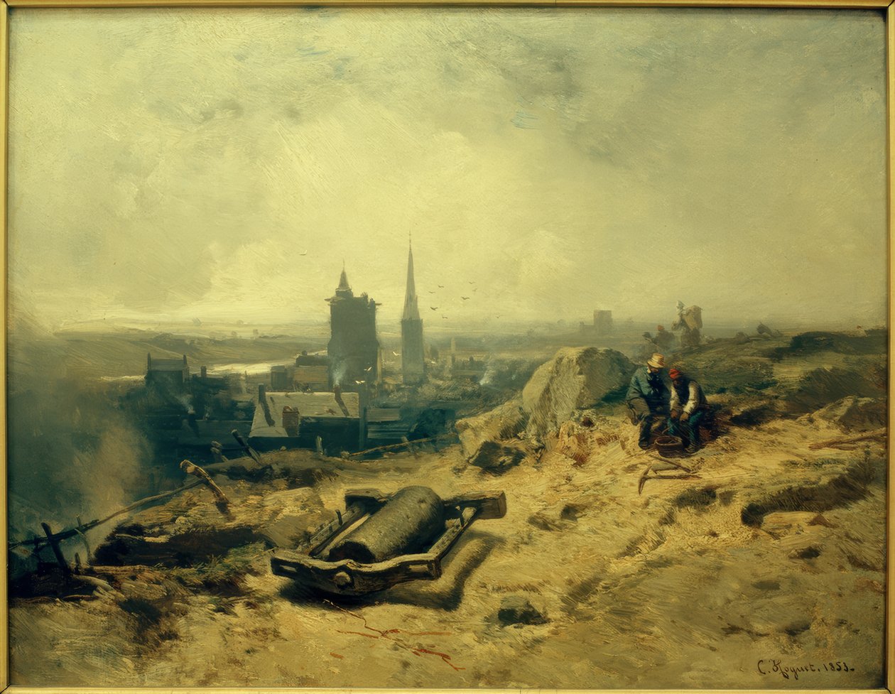 Krajina s ocelárnou od Charles Hoguet