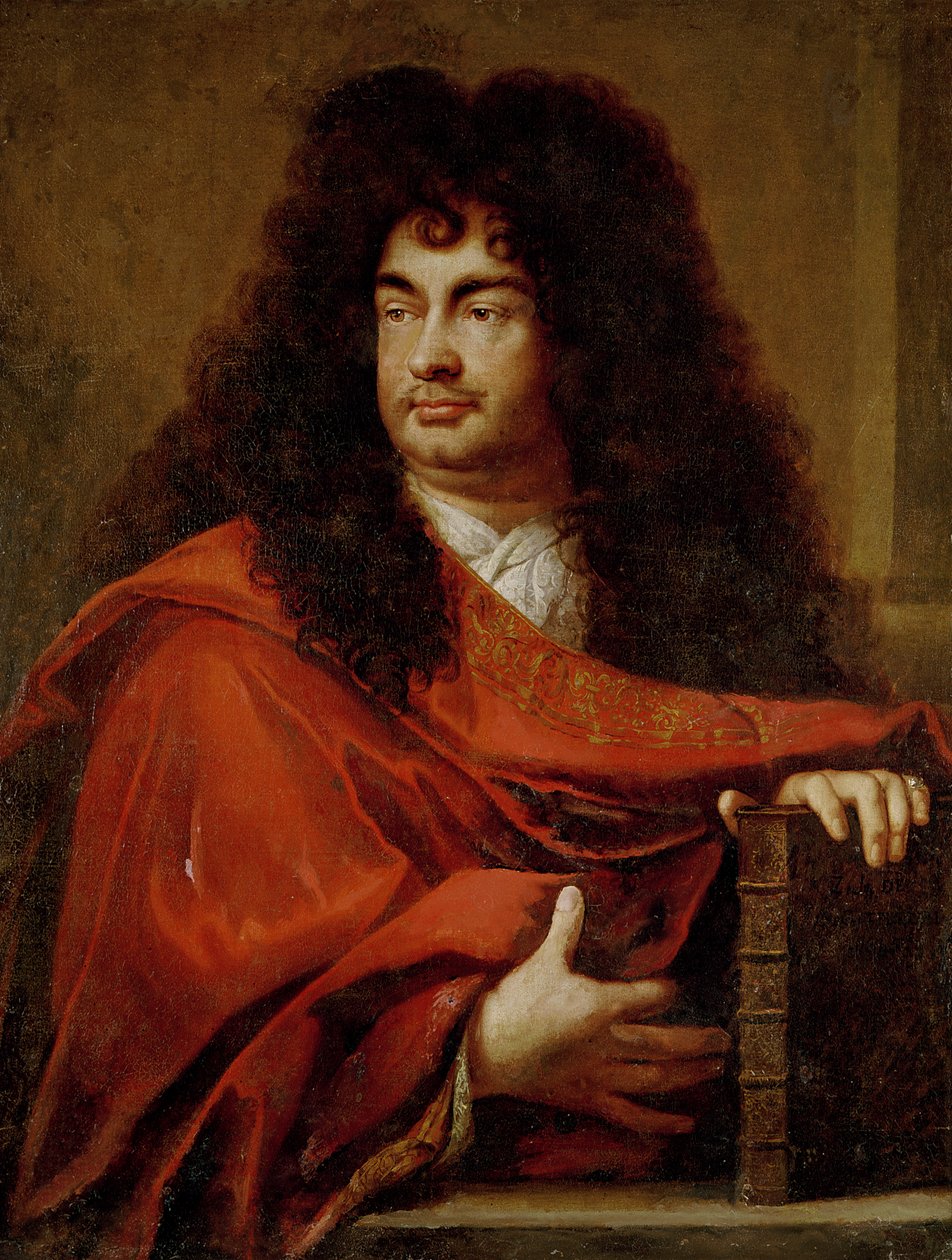 Portrét Montfleury (1600–1667) od Charles Le Brun