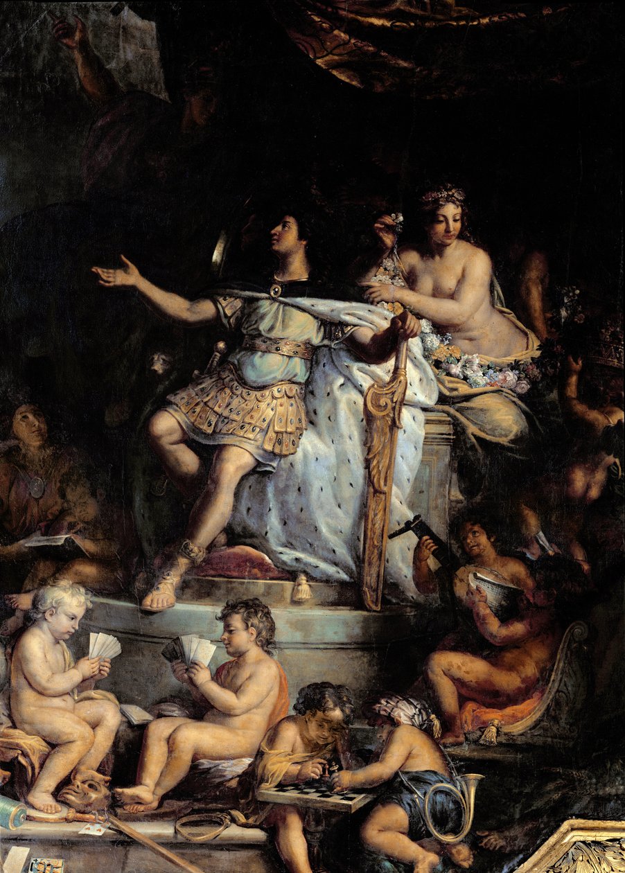 Král vládne, 1661 od Charles Le Brun