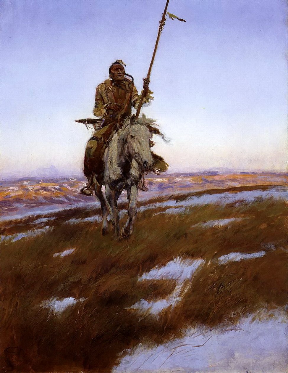 Cree indický od Charles Marion Russell